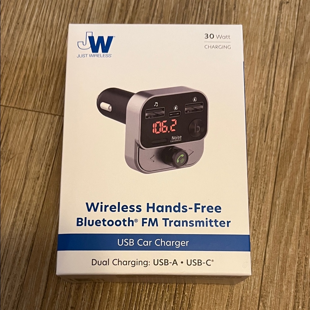 Just Wireless Bluetooth FM Transmitter